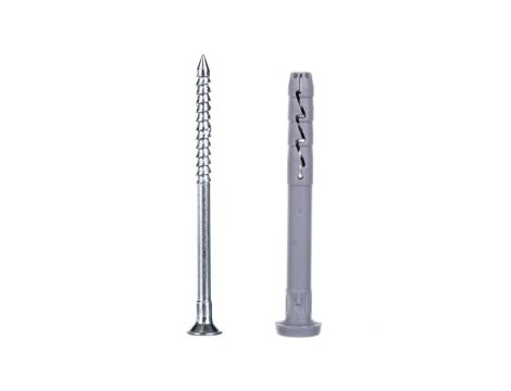 Kołek wbijany szybkiego montażu Koelner FX-06C060 6 x 60 mm z kołnierzem cylindrycznym /100 szt./