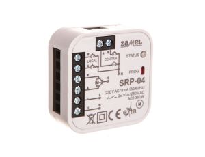 Sterownik rolet dopuszkowy przewodowy 10A 230V 350W SRP-04 EXT10000225