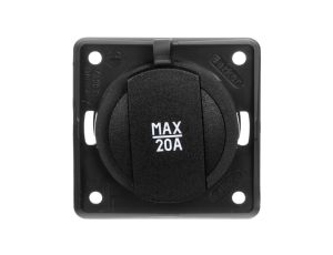 Gniazdo zasilające 24V samochodowe antracyt mat Integro mechanizm 945702505