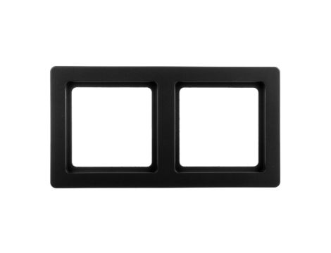 Berker Q.1 Ramka podwójna uniwersalna antracyt/ aksamit 10126086