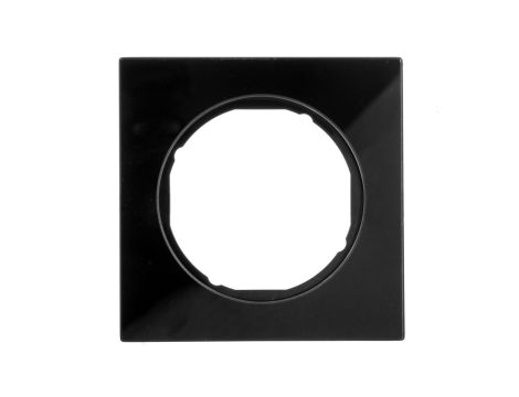 Berker R.3 Ramka pojedyncza szkło czarna 10112216