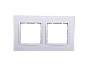 Berker B.7 Ramka podwójna aluminium mat 10126424