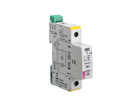 Ogranicznik przepięć typ T2 (C) ETITEC C T2 275/20 1+0 RC do instalacji mieszkaniowych 002440394
