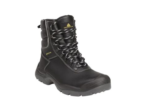 Buty wodoodporne z pełnej skóry licowej ocieplane futerkiem akrylowym podeszwa z dwuwarst. PU kol.czarny roz.39PIED CADERS3NO39