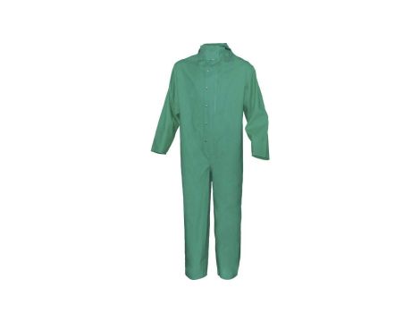 Kombinezon do ochrony chemicznej typu 3 wkład: poliester powlekany PVC 380 g/m2 kol.zielony roz.3XL CORP CO600VE3X