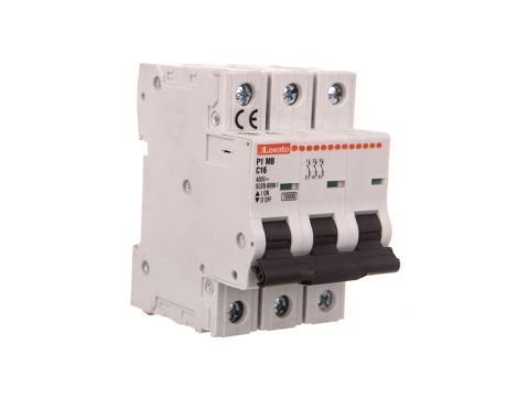 Wyłącznik nadprądowy 3P C 16A 10kA P1MB3PC16