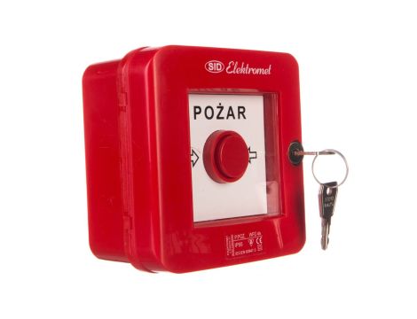Ręczny ostrzegacz z zamkiem 2Z 2R 12A IP55 WPZ-4s 921462
