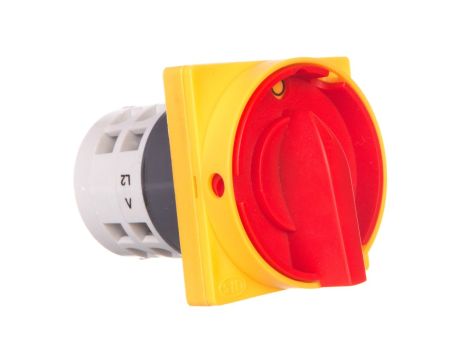 Łącznik krzywkowy /rozłącznik gł./ 0-I na kłódkę IP65 Łuk E16-15RG 951619