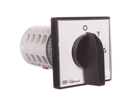 Łącznik krzywkowy 0-gwiazda-trójkąt 5P 16A IP65 Łuk E16-22 951621