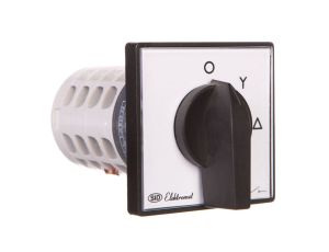 Łącznik krzywkowy 0-gwiazda-trójkąt 5P 25A IP65 Łuk E25-22 952521