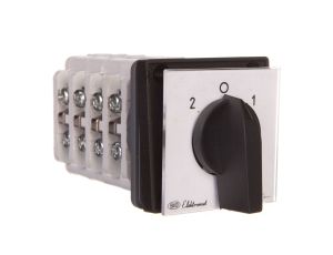 Łącznik krzywkowy 2-0-1 4P 25A IP65 Łuk 25-72Na sieć-agregat 922594