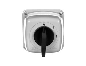 Łącznik krzywkowy 0-1-2 5P 40A w obudowie IP65 Łuk 40-33 924022