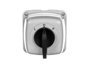 Łącznik krzywkowy L-0-P 3P 63A w obudowie IP65 ŁUK 63-43 916330