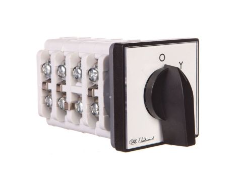 Łącznik krzywkowy 0-gwiazda-trójkąt 5P 63A IP65 ŁUK 63-22 916311