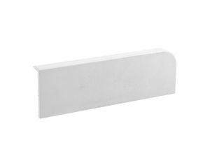 Końcówka listwy 25mm 80x kremowo-biały 8821 P