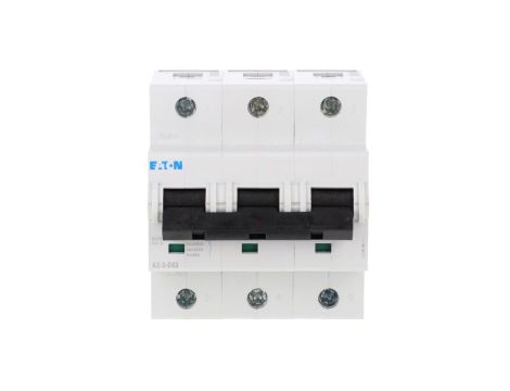 Wyłącznik nadprądowy 3P D 63A 25kA AC AZ-3-D63 211820