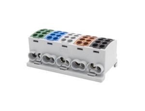 F-ELEKTRO Zacisk HLK 5x100A-2 (1x25,1x16/1x25,1x16)(3L+N+PE) F2.0387