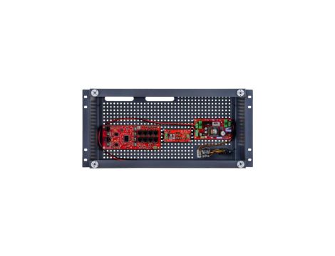 Zestaw buforowy do 8 kamer IP switch PoE 8P+2G w obudowie RACK ABOX-R5U0 (1x AKU 18Ah), zasilacz 72W