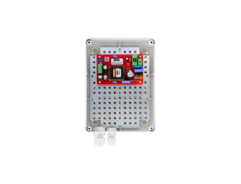 Zasilacz sieciowy SMPS, Vin 230VAC, Vout 24VDC, Iout 3A, Pout 72W, w obudowie zewnętrzne ABOX-M1, typu APS-70-240-M1