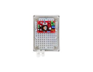 Zasilacz sieciowy SMPS, Vin 230VAC, Vout 48VDC, Iout 2A, Pout 96W, obudowa zewnętrzna ABOX-M1, typu APS-90-480-M1
