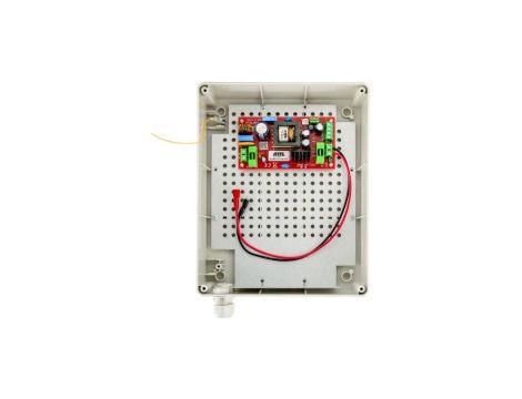 Zasilacz buforowy SMPS, Vin 230VAC, Vout 12VDC, Iout 6A, Pout 72W, obudowa zewnętrzna ABOX-L1 (1x AKU 7Ah), typu AUPS-70-120-L1