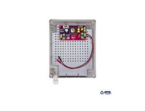 Zasilacz buforowy SMPS 12V 3,5A 40W obudowa zewnętrzna ABOX-L1 (1x AKU 7Ah)