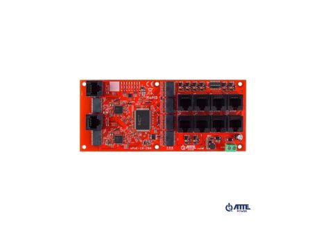 Switch PoE 10 portowy (8xPoE 10/100Mbps + 2xGigabit Uplink),