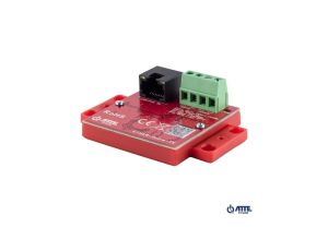 Zestaw do transmisji LAN 10Mbps + PoE po 2 żyłach 1 kanał 100Mbps zasięg do 1000m, złącza RJ45 / śrubowe