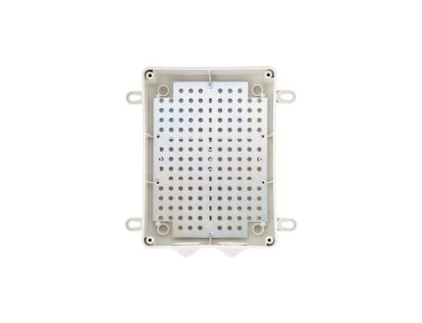 Blacha montażowa 176x128mm do ABOX-M, otworowana w rastrze 10,8mm, typu ADD-MPM