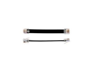Patchcord - kabel krosowy, RJ45/RJ45, 10cm, płaski, typu ADD-PC10