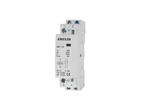 Stycznik modułowy 25A 230V 1xNO 1xNC SM2 25-11-230V