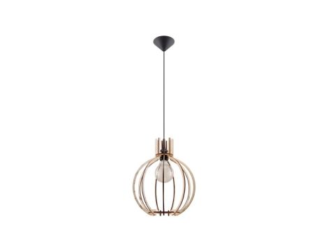 Lampa wisząca ARANCIA naturalne drewno