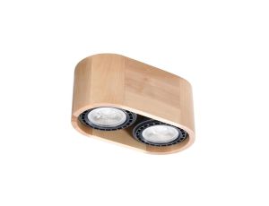 Plafon BASIC 2 naturalne drewno