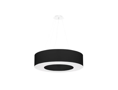 Żyrandol SATURNO 70 czarny