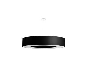 Żyrandol SATURNO 90 czarny