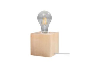 Lampa biurkowa ARIZ naturalne drewno