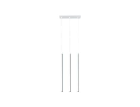 Lampa wisząca PASTELO 3 biała