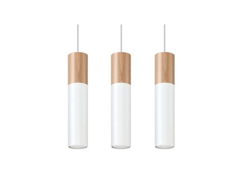 Lampa wisząca PABLO 3L biała