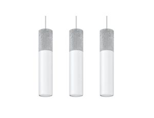 Lampa wisząca BORGIO 3L biały