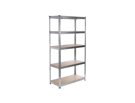 Regał magazynowy metalowy szafka 175 kg x5 180x90x40cm GreenBlue, ocynk, rozkładany, MDF, GB378