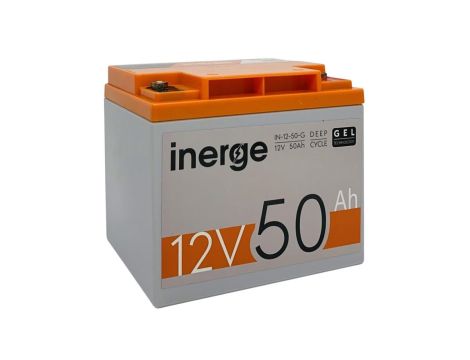 Akumulator GEL 12V 50Ah INERGE