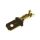 Konektor 6,3mm Złoty Męski Duży LIBOX LB0043 - 100 szt