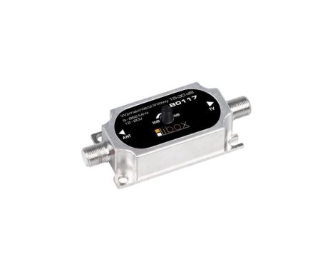 Wzmacniacz sygnału DVB-T z regulacją 15-30 dB LB0118 LIBOX