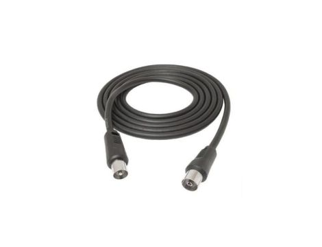 Kabel antenowy wtyk / gniazdo 1,5m czarny LB0158 LIBOX
