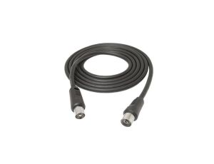 Kabel antenowy wtyk / gniazdo 3m czarny LB0159 LIBOX