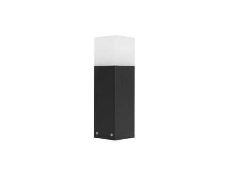 Lampa stojąca słupek ogrodowy Cube czarna CB-330 BL SU-MA