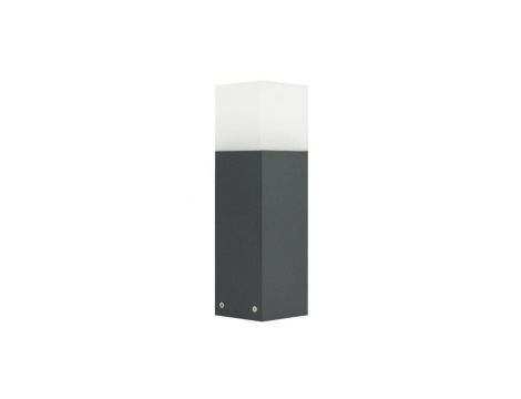 Lampa stojąca słupek ogrodowy Cube ciemny popiel CB-330 DG SU-MA