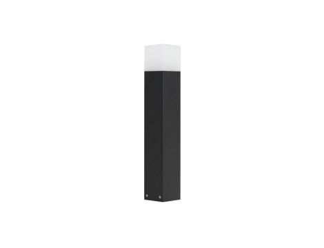 Lampa stojąca słupek ogrodowy Cube czarna CB-580 BL SU-MA