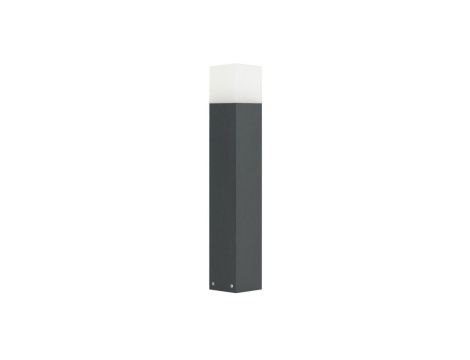 Lampa stojąca słupek ogrodowy Cube ciemny popiel CB-580 DG SU-MA