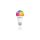 Blaupunkt Żarówka LED E27 9W Smart WIFI 3000K-6500K Multicolor